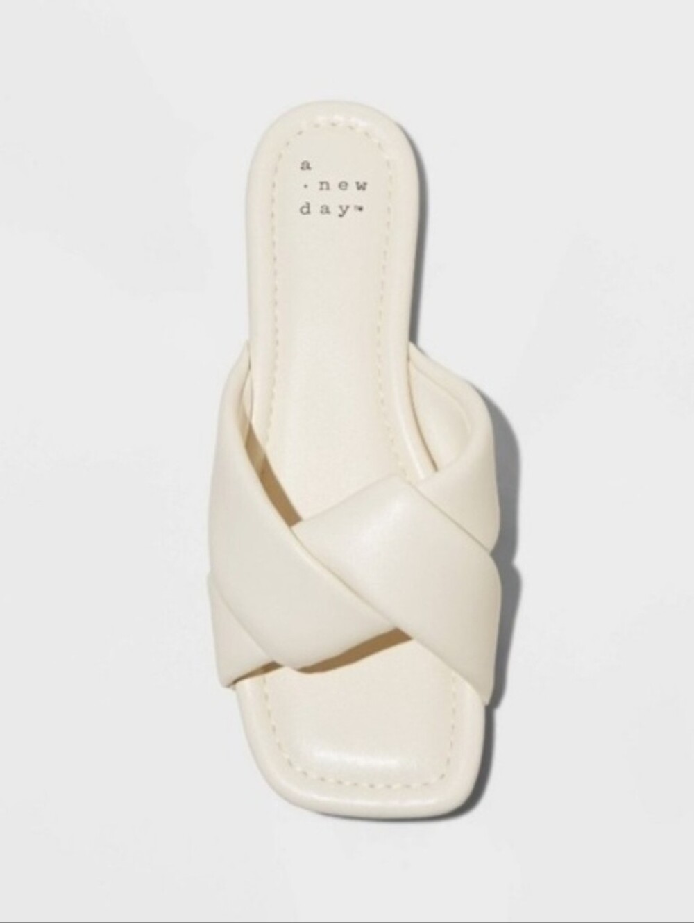 ✨️🥰NWT Women's Lisa Slide Sandals - A New Day Off White Cream